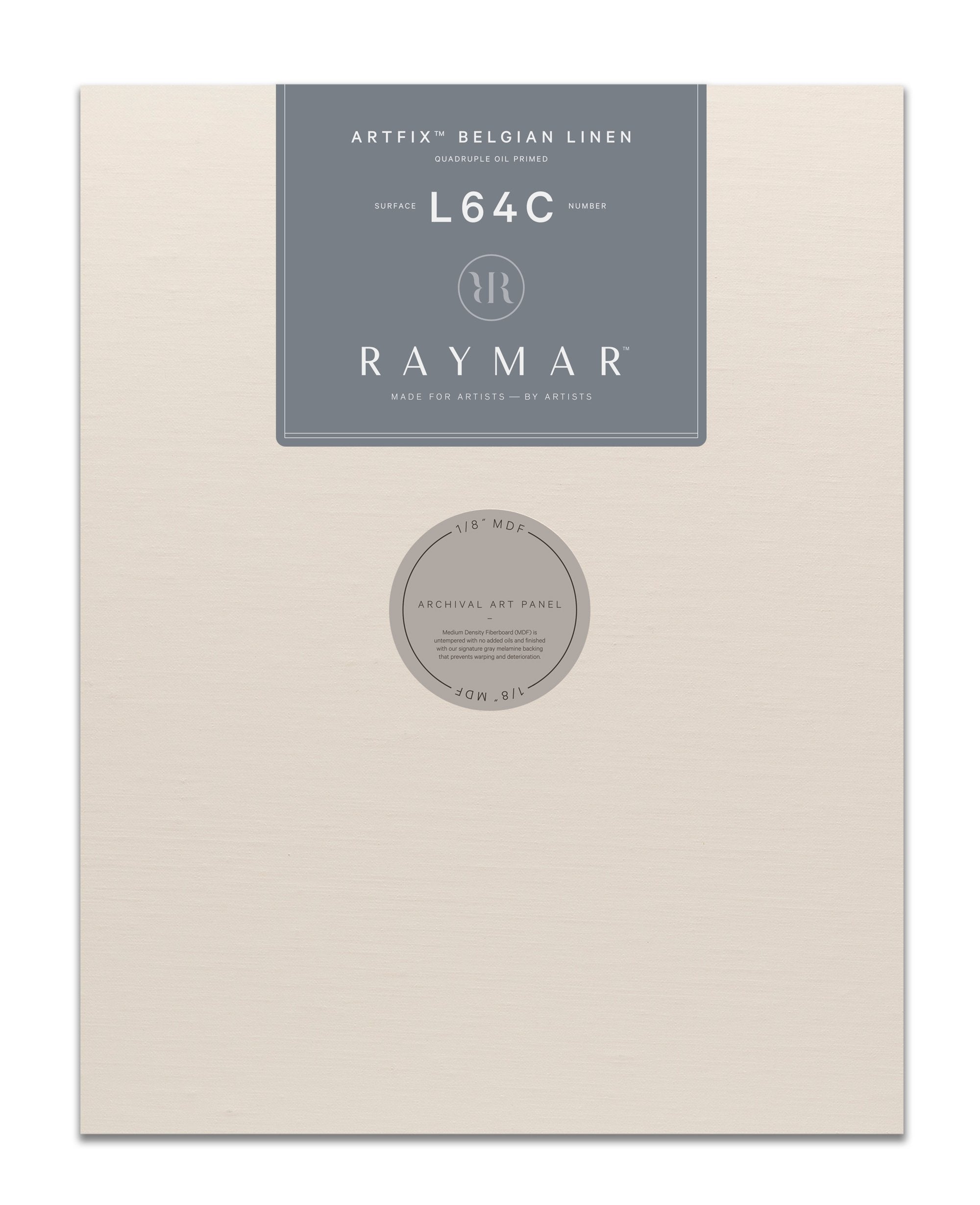 RAYMAR L64C Artfix Linen Panels - 1/8